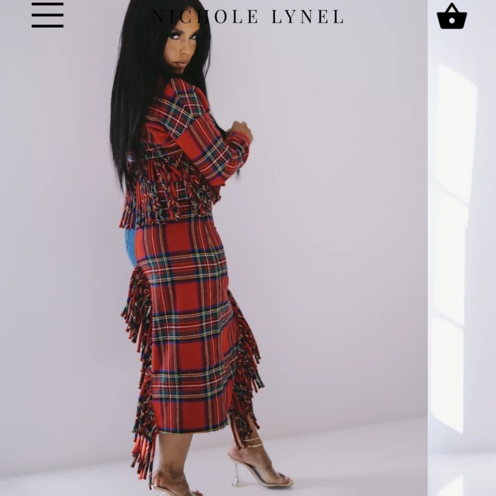 Nichole Lynel Plaid Set